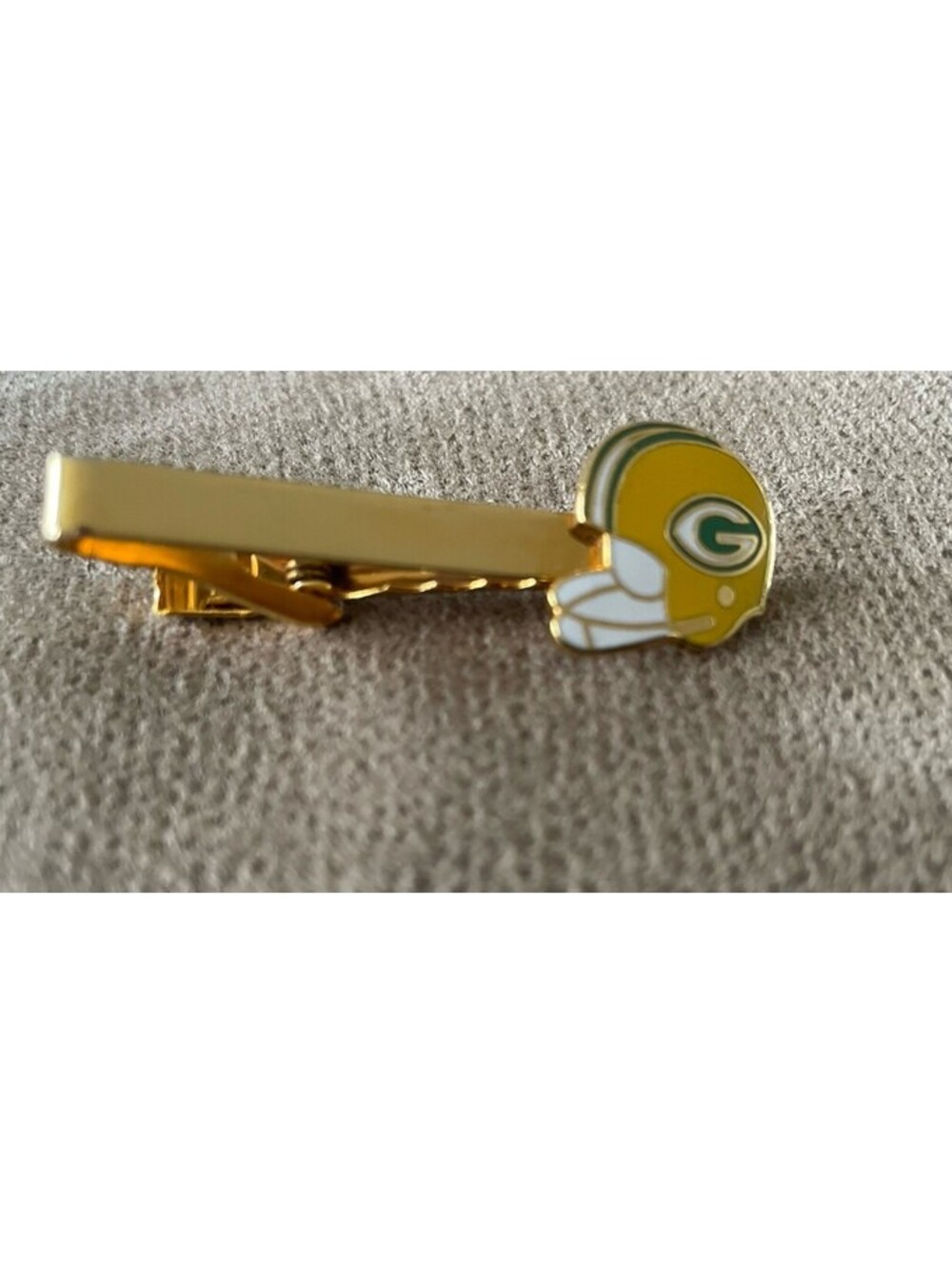 1960’s Vintage Green Bay Packers Gold Tie Clip